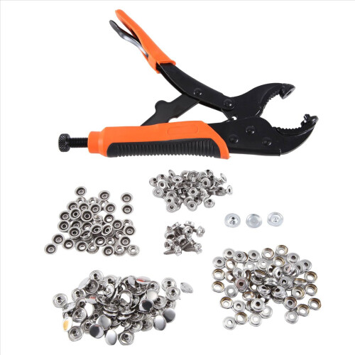 Heavy Duty Snap Fastener Tool,Snap Setter Tool Kit
