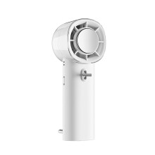 Handheld Portable Fan with 5 Speeds, USB Rechargeable 3600mAh Battery, Digital Display for Travel