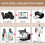 20Pack Sublimation Blanks Luggage Tags PU Leather 4