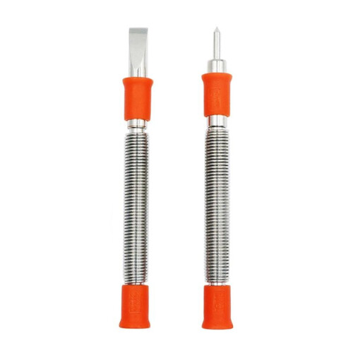 2Pcs Spring Tool Set 5/16-Inch Chisel and 1/8-Inch 1