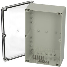 Fibox PCT 162509 enclosure PCT Enclosure PC Clear transparent cover 16x25x09cm