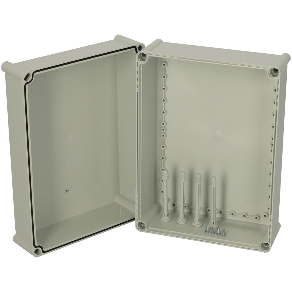 Fibox Pc 3828 18 G Enclosure Pc G Enclosure Pc Opaque Cover 38X28x18cm 6418074005588