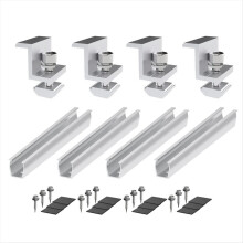 Solar Panel Mount Bracket Photovoltaic Rail Fasten