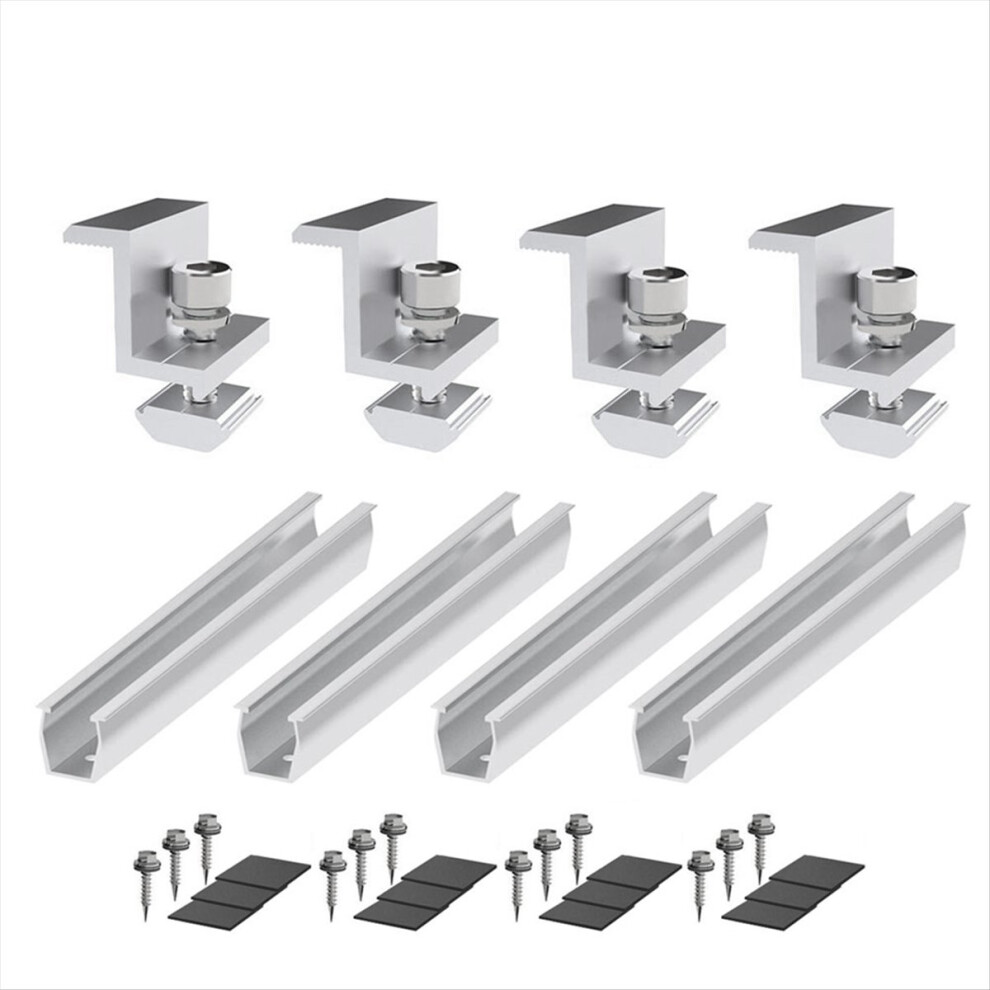 Solar Panel Mount Bracket Photovoltaic Rail Fasten 4852351724267