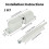 2PCS Automatic Spring Door Closer, Adjustable Clos 2