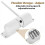2PCS Automatic Spring Door Closer, Adjustable Clos 7