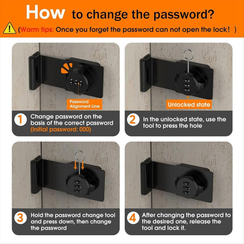 Keyless Cabinet Combination Latch,Cabinet Password 2