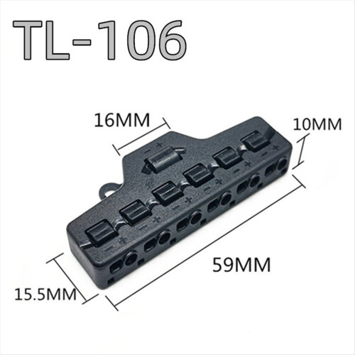 3Ports Quick Connect Out Line Splitter Lighting LE