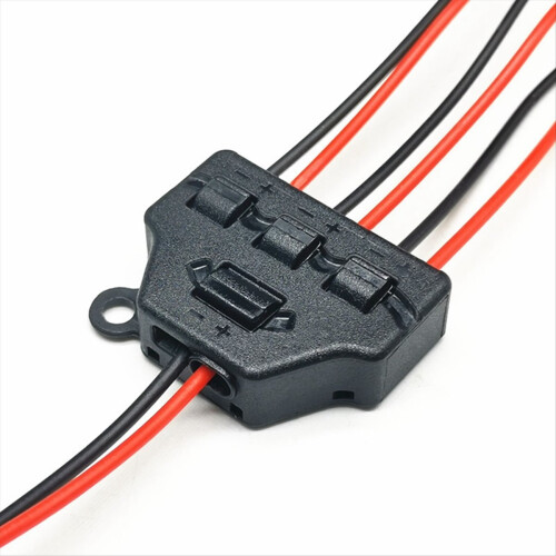 3Ports Quick Connect Out Line Splitter Lighting LE 1