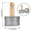 4Pcs Dog Nail Grinder Replacement Heads Compatible 3