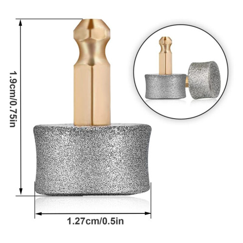 4Pcs Dog Nail Grinder Replacement Heads Compatible 2