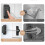 Refrigerator Lock (2 Pack), Heavy Duty Combination 6