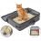 Foldable Cat for Travel Litter Tray Leakproof with 5