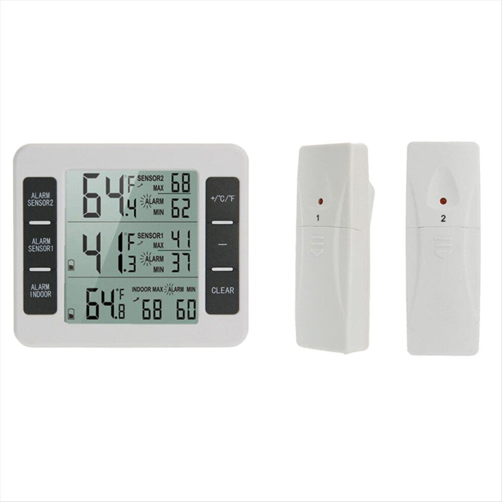 Semoic Lcd Digital Thermometer Hygrometer Indoor Outdoor