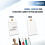 125 Pcs Hang Tags with Reinforced Eyelet and Wire, 4
