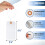 125 Pcs Hang Tags with Reinforced Eyelet and Wire, 6
