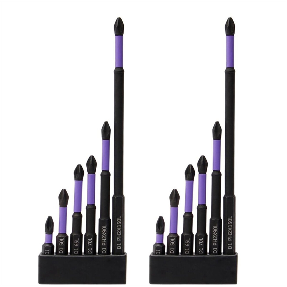 Magnetic Screwdriver Bit Set, 12Pcs Bits Drill Bit 4852351730862