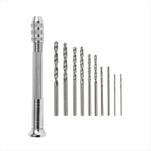 11Pcs Hand Twist Drill Set 0.5-2.0mm Woodworking P