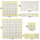 Acrylic Quilting Ruler Set with Double-Colored Gri 2