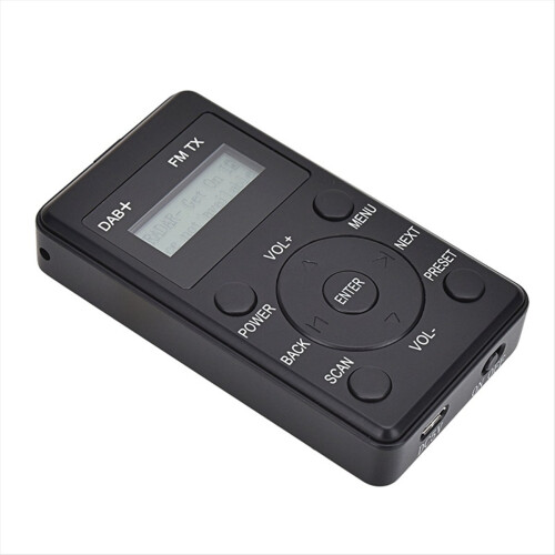 Portable Radio Mini Pocket FM + Digital Display St 2