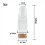 B Key Clarinet Mouthpiece ABS Transparent Wind Ins 7