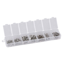 Double Flat Wire Snap Ring Lure Tackle Connector Stainless Steel Fishing Split Rings Spring Back Design Saltwater Resistant Tarnish Resistant Jewelry