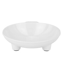 Non Slip Traction Pet Bowl Stand With Elevated Cat Bowl Stand, BPA Free Pet Bowl Stand For Raised Feeding Station, Curved Rim Scooper Bowl And Floor