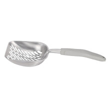 Scoops Corn Wheat Clay Walnut Pine And Silica Litter Stainless Steel Anti Skid Handle Super Durable Ergonomic Rubber Handle Reduces Hand Fatigue No