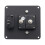 100A Circuit Breaker Panel with Red LED Backlit Si 7