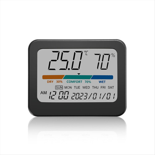 Indoor Thermometer Hygrometer:Room Temperature Gau 1