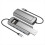 6-In-1 M.2 SSD HUB USB C Docking Station with Disk 2