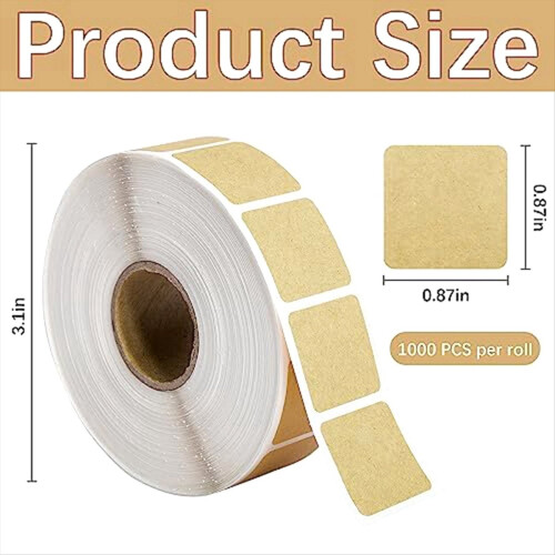 2000Pcs Premium Quality Square Target Pasters-2.2c 1