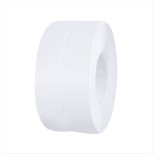 White Caulk Tape Waterproof Self Adhesive, Toilet