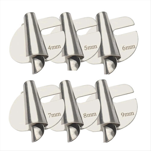 Universal Sewing Rolled Hemmer Foot Set, Machine P