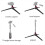 Universal Mini Tripod Stand Bracket Desktop Foldin 7