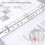 100Pages A4 Punched Pocket, Clear 11-Hole Sheet Pr 3