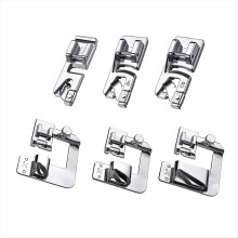 6Pcs Rolled Presser Foot, Wide Foot Set, Narrow He