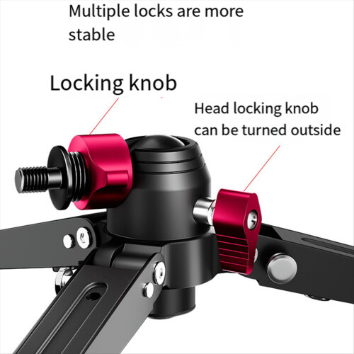Universal Mini Tripod Stand Bracket Desktop Foldin 2