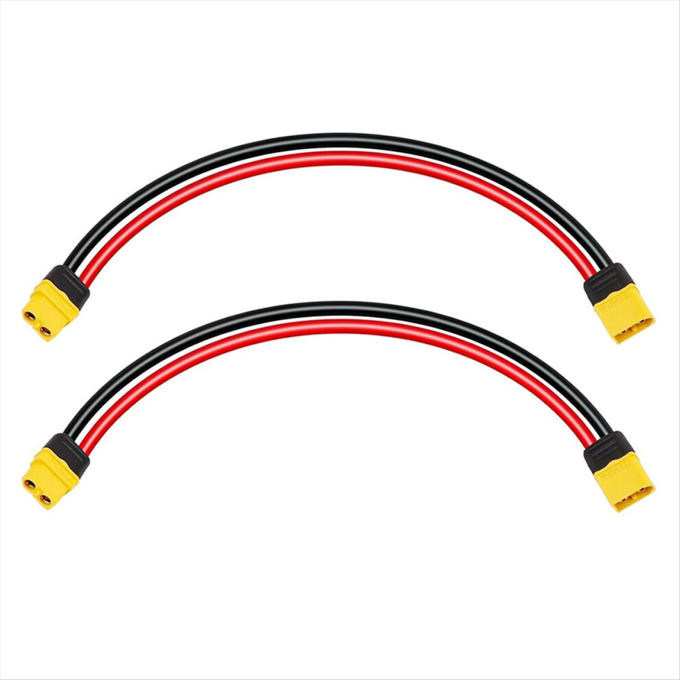 2Pcs Xt60 Extension Cable 12Awg 1Ft To With Male F 4852351737854