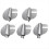 5Pcs Sewing Rolled Hemmer Foot, Machine Presser Fo 1