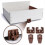 10PCS Drawer Slide Track Guide Glide for Center Mo 7