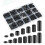Nylon Spacers, Plastic Spacers Washers Assortment 1