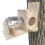 Squirrel Feeding Box Food Container Wooden Pet Sto 8