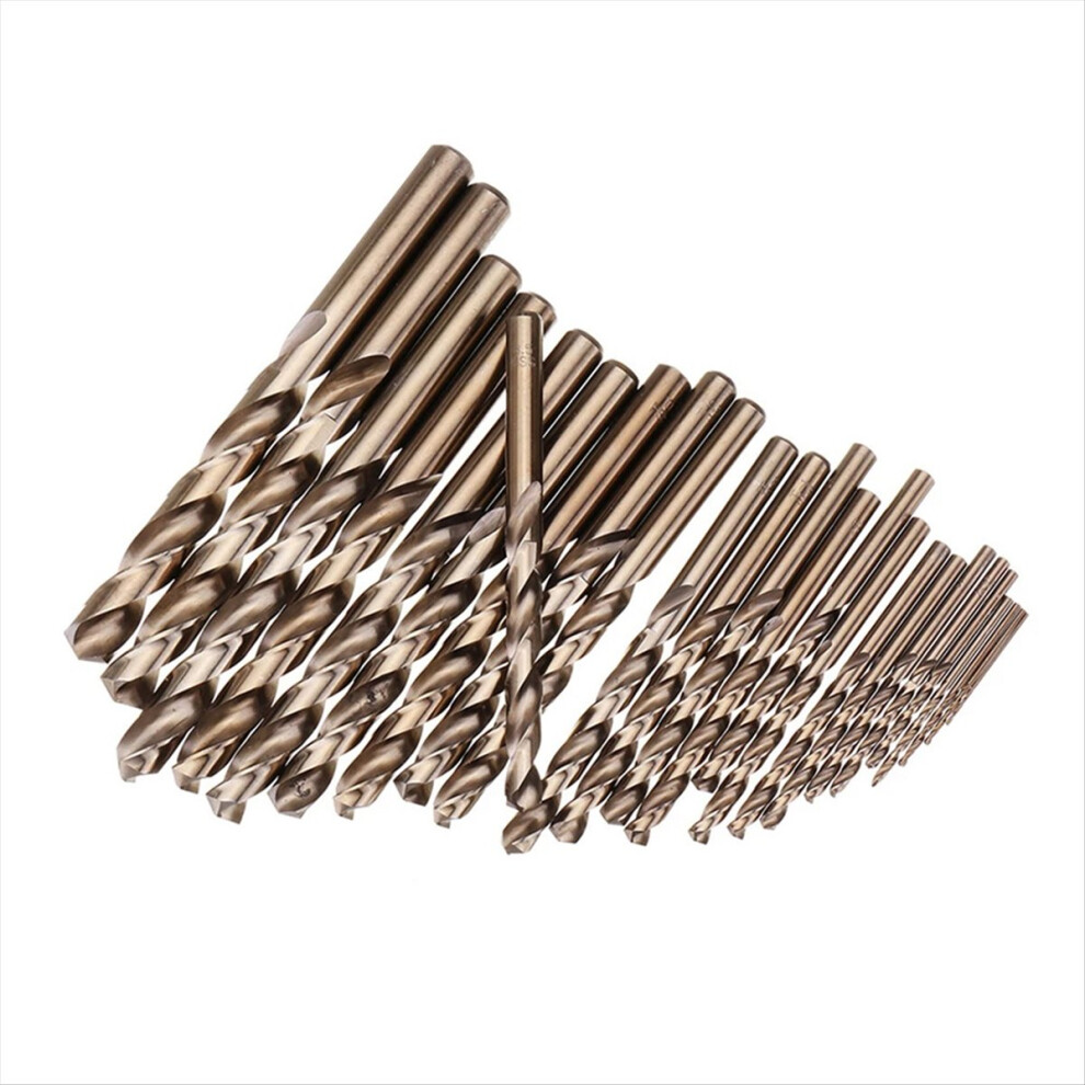 1.0-13Mm Cobalt Coated Drill Bits Hss M35 Electric 4852351739308