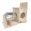 Squirrel Feeding Box Food Container Wooden Pet Sto 2