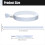 100 Pcs Cloth Event Wristbands, Colored Wrist Band 3