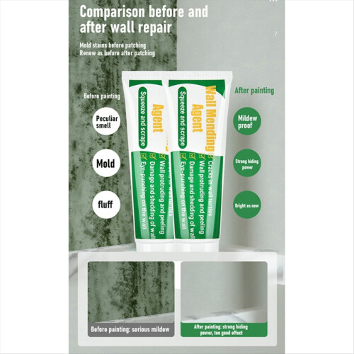 100G Wall Mending Agent Repair Cream with Scraper 1