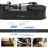 Portable Phonograph 33/45RPM Turntable Player Conv 8
