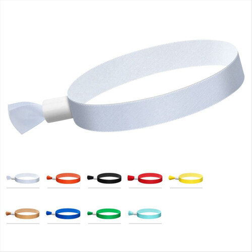 100 Pcs Cloth Event Wristbands, Colored Wrist Band 1
