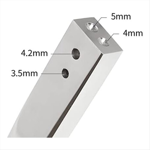 Copper Rivets Burrs Setter,Rivet and Setter 2-in-1 1